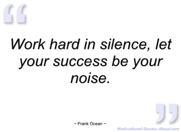 WorkHardinSilence